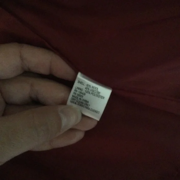 Antonio Melanie size 6 red maroon jacket - Picture 3 of 3